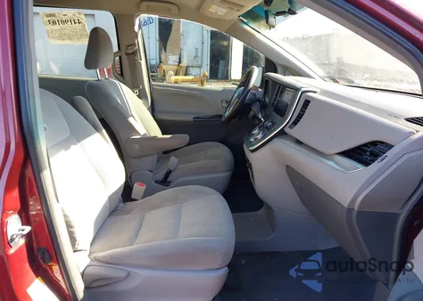 2015 Toyota Sienna L 7 Passenger из США, поврежденный, VIN 5TDZK3DC4FS630147